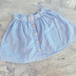 Seersucker skirt